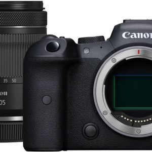 Special online promotion ฿129.00 only: Canon EOS R6 Mark II Mirrorless Camera with RF24-105mm F4 L USM Lens Set, 24.2MP full-frame hybrid camera, CMOS sensor, still and video recording, RF mount support, black