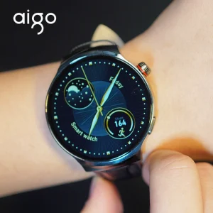 While Stocks Last：aigo V8 Smart Watch 19 HD Large Screen Bluetooth Call Men s Business Phone Watch New Arrival in Wearable Devices Category