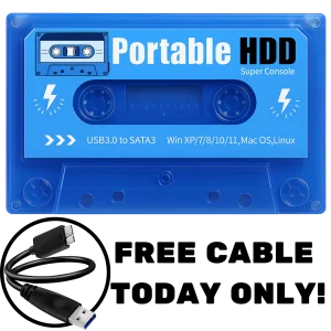 While Stocks Last：2025 New RetroDisk™: 200+ Game Consoles, 114,000+ Games, Includes Free 2.4G Wireless Controller